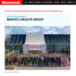 Bahçeci Sağlık Grubu’nun Başarısı Newsweek’te