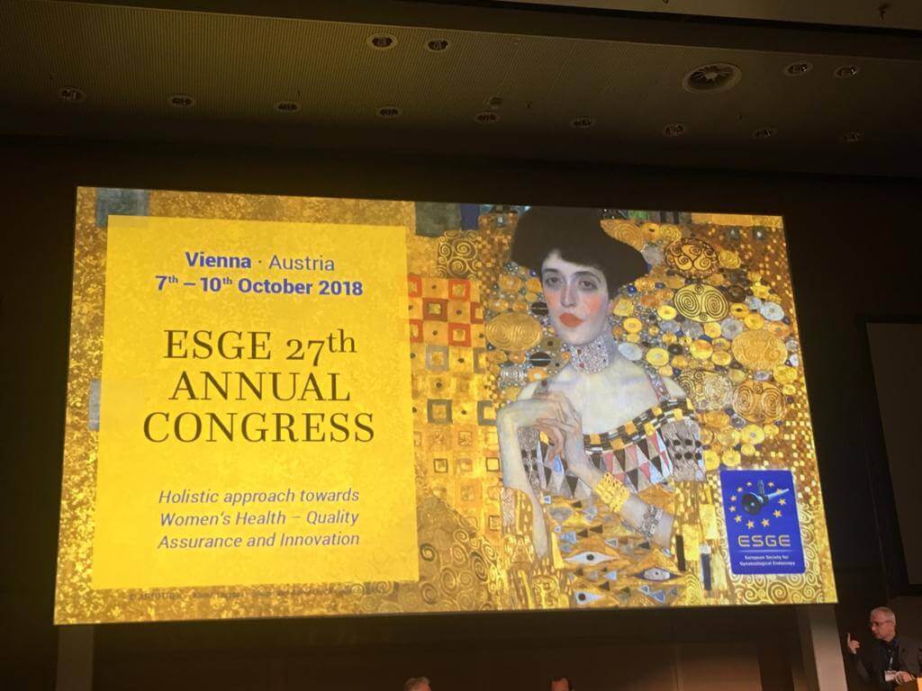 Bahçeci, 27. Avrupa Jinekolojik Endoskopi Derneği (ESGE) Kongresine Katıldı.
