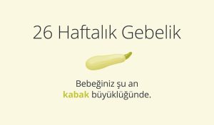 Adım Adım Gebelik: Hamilelikte 26. Hafta