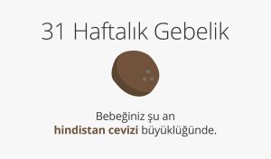 Adım Adım Gebelik: Hamilelikte 31. Hafta