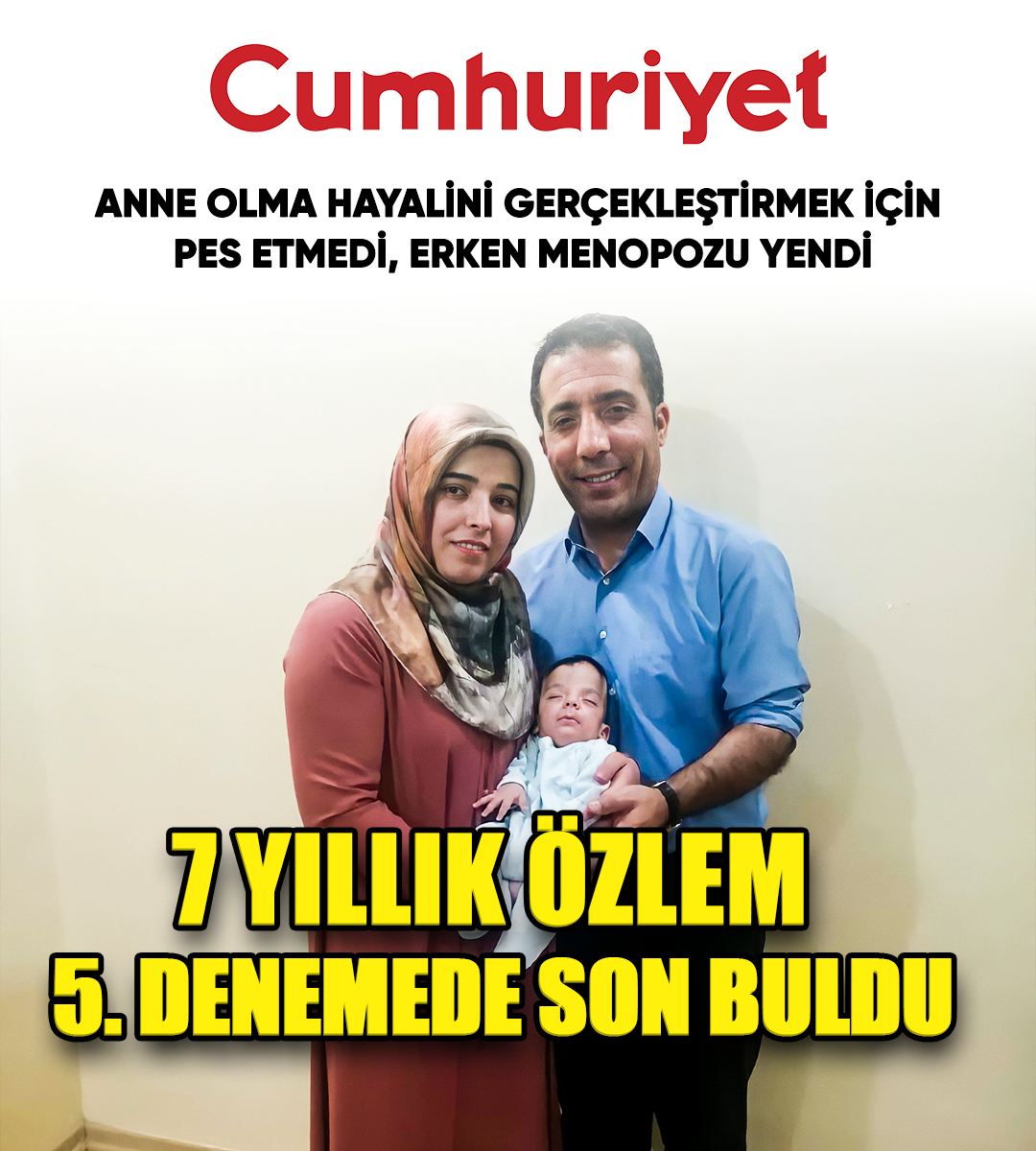 28 Yaşında Menopoza Girdi; Son Yumurtasıyla Anne Oldu