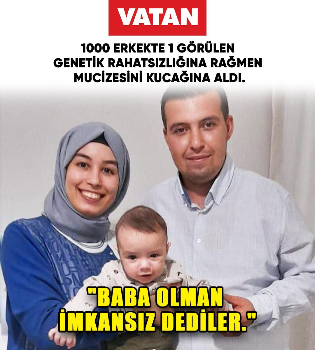 1000 Erkekte 1 Görülen Genetik Hastalık Sonrası ‘Umut’una Kavuştu