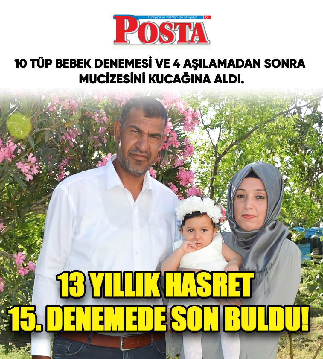 13 Yıllık Hasret, 15. Denemede Son Buldu!