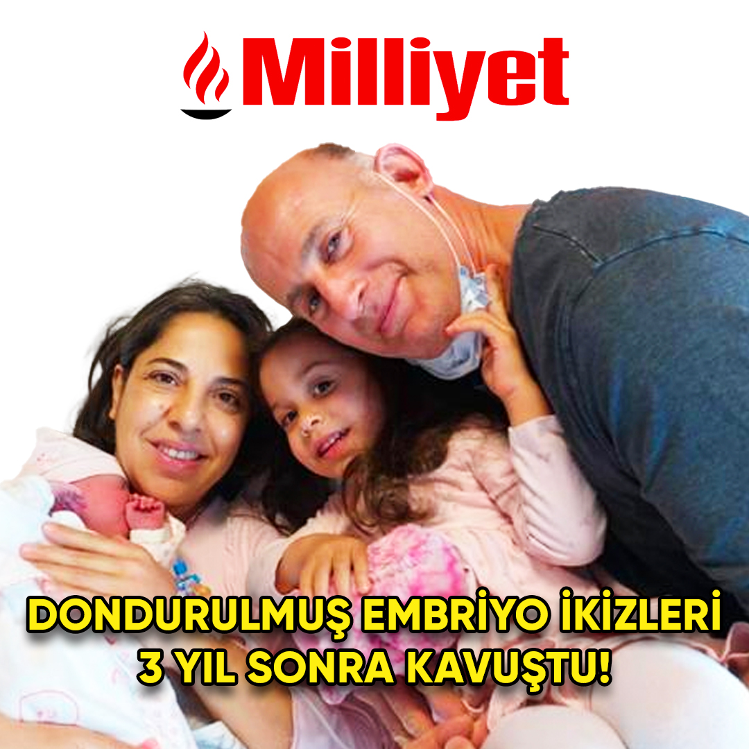 Dondurulmuş Embriyo İkizleri 3 Yıl Sonra Kavuştu!