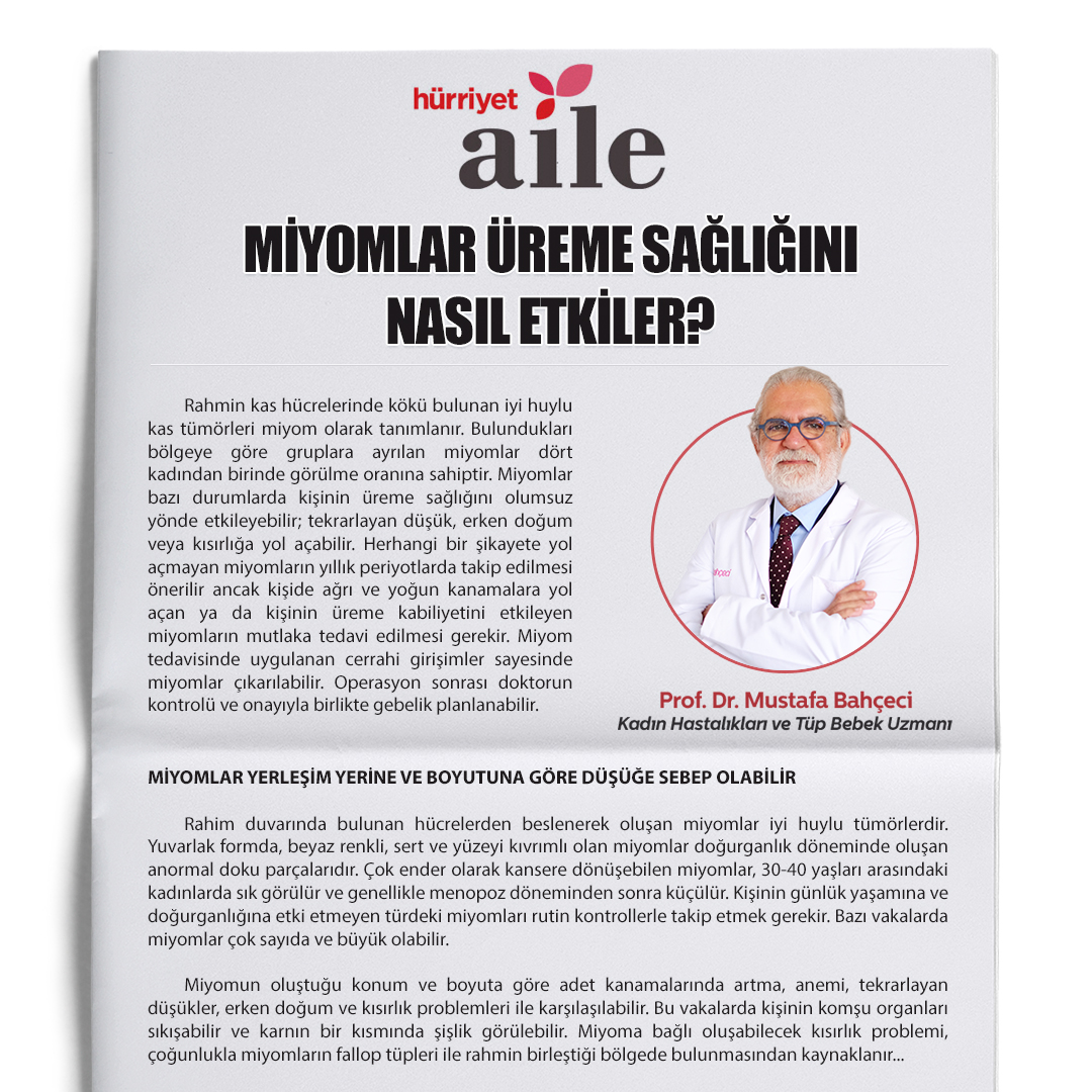 Miyomlar Üreme Sağlığını Nasıl Etkiler?