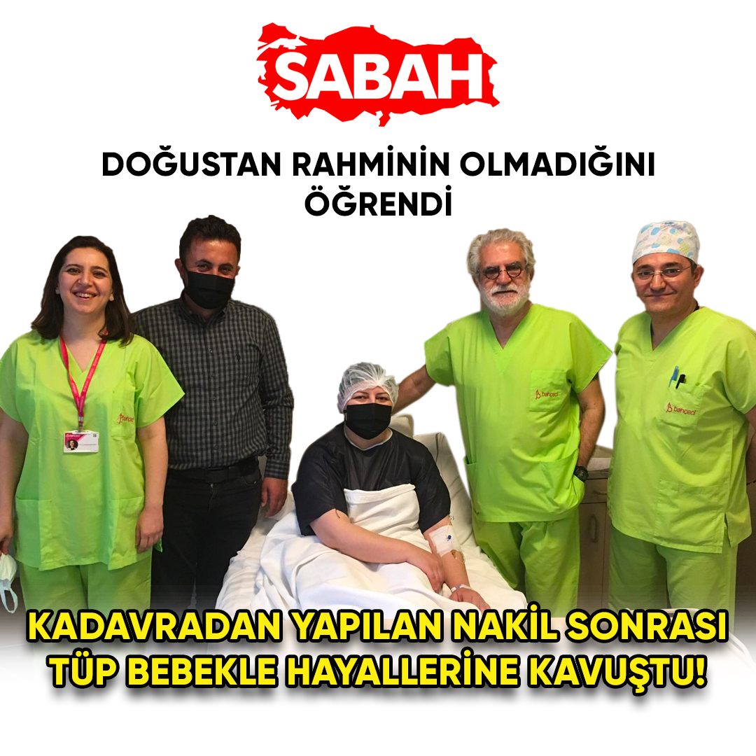 Doğustan Rahminin Olmadığını Öğrendi! Kadavradan Yapılan Nakil Sonrası Tüp Bebekle Hayallerine Kavuştu!