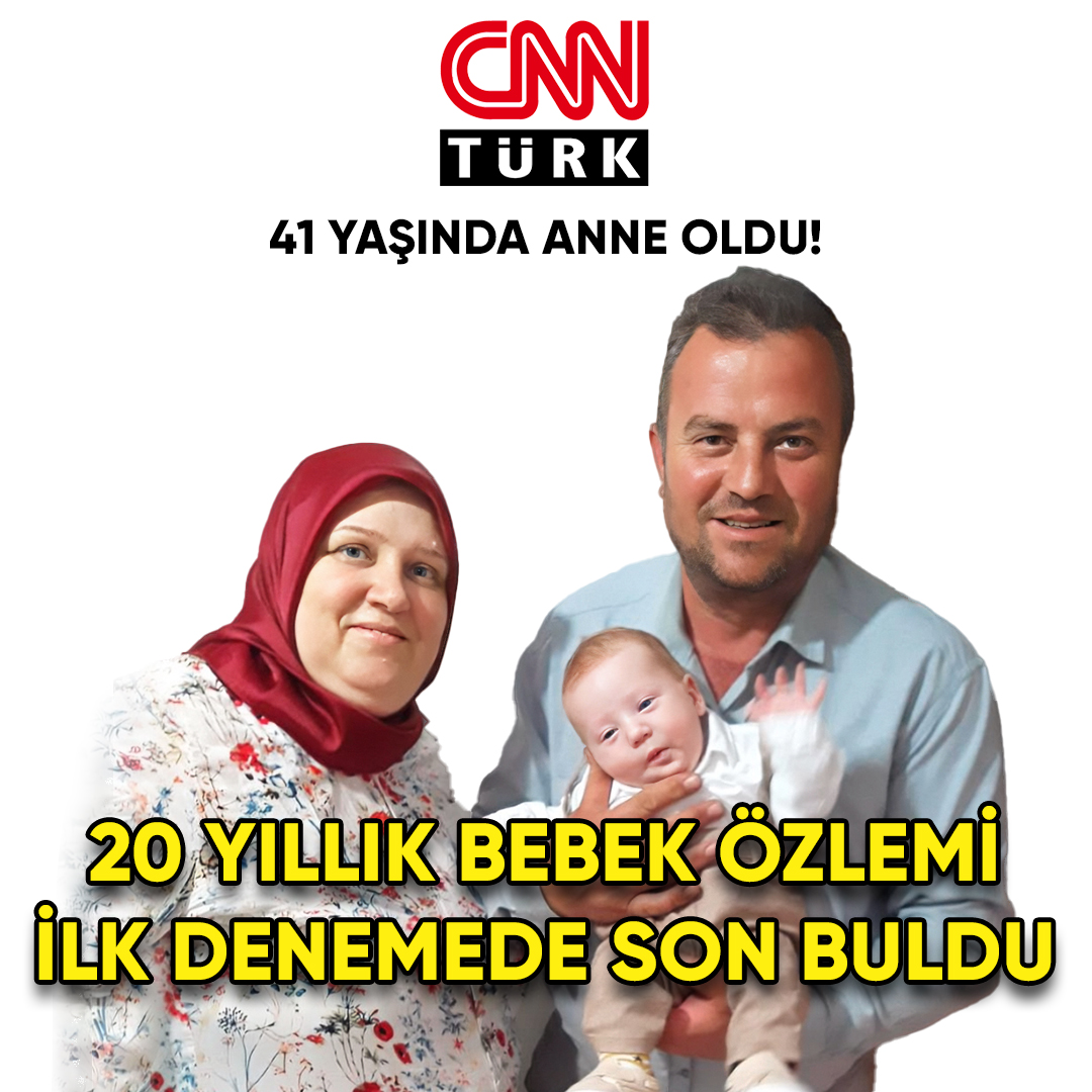 20 Yıllık Hasret Ayberk Bebekle Son Buldu!