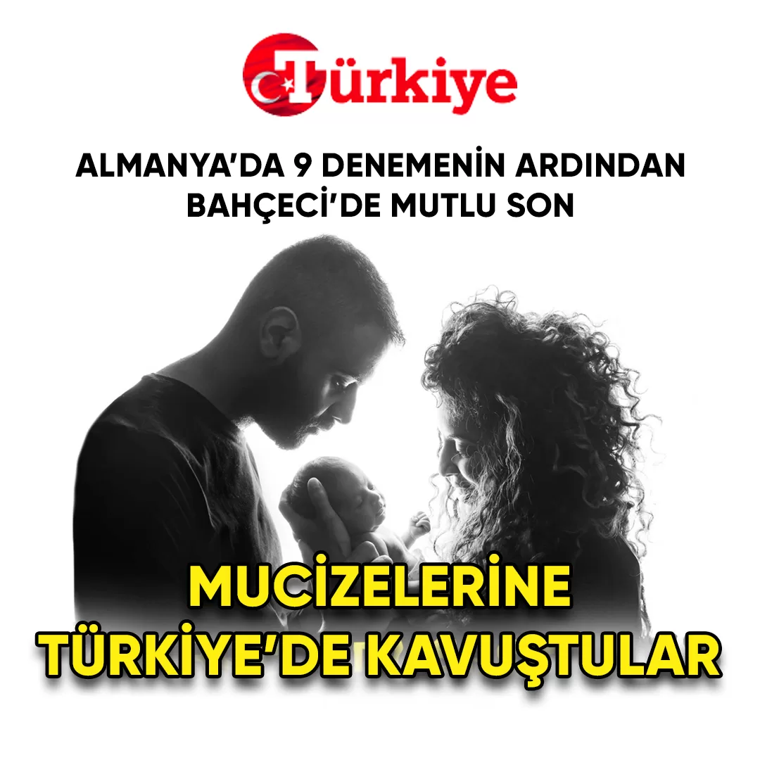 Almanya’daki 9 Başarısız Denemenin Ardından Türkiye’de Gördükleri İlk Tedavide Anne-Baba Oldular!