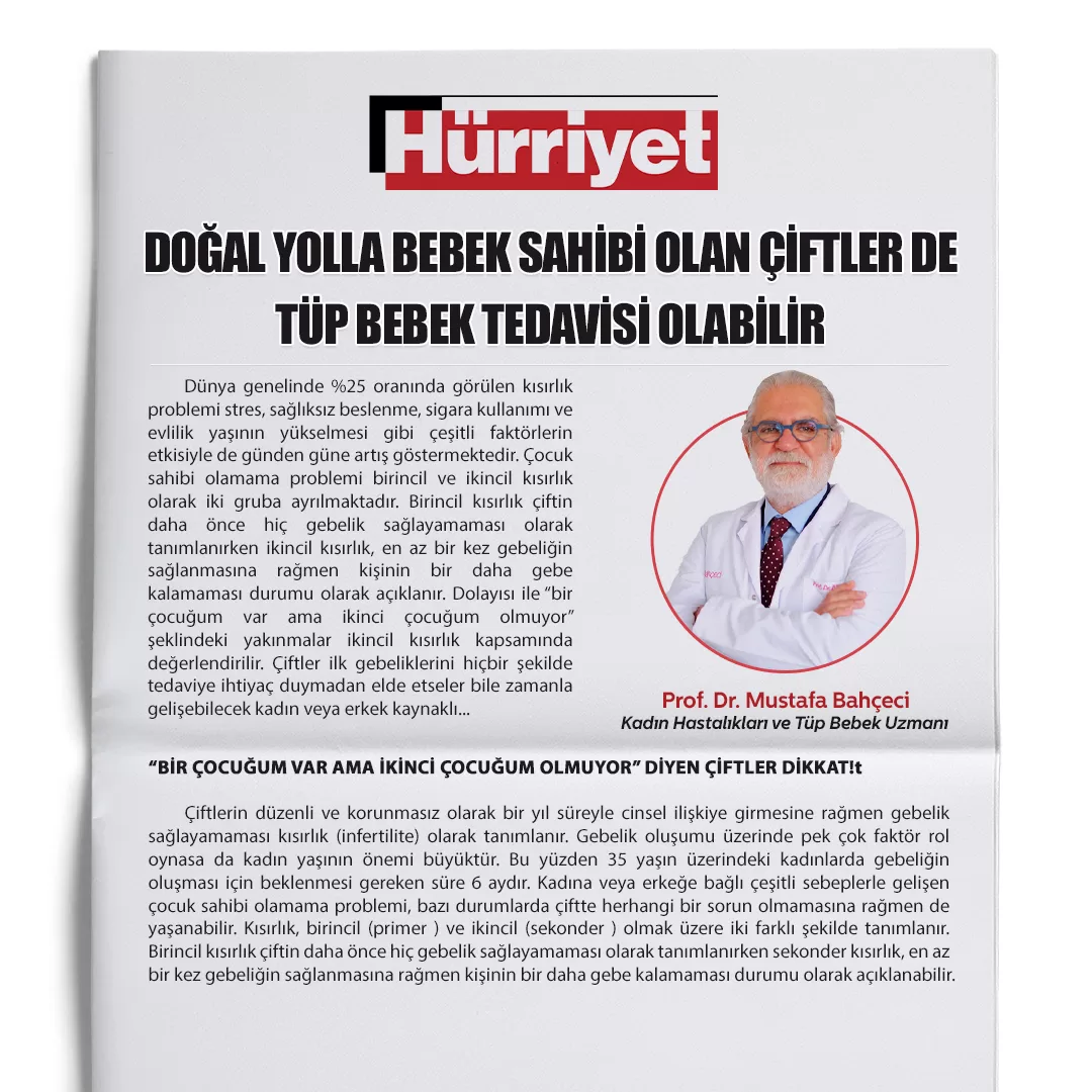 Doğal Yolla Bebek Sahibi Olan Çiftler De Tüp Bebek Tedavisi Olabilir!