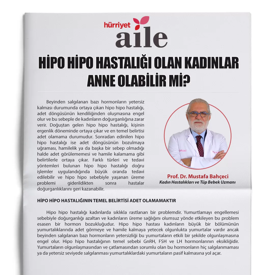 Hipo Hipo Hastalığı Olan Kadınlar Anne Olabilir Mi?