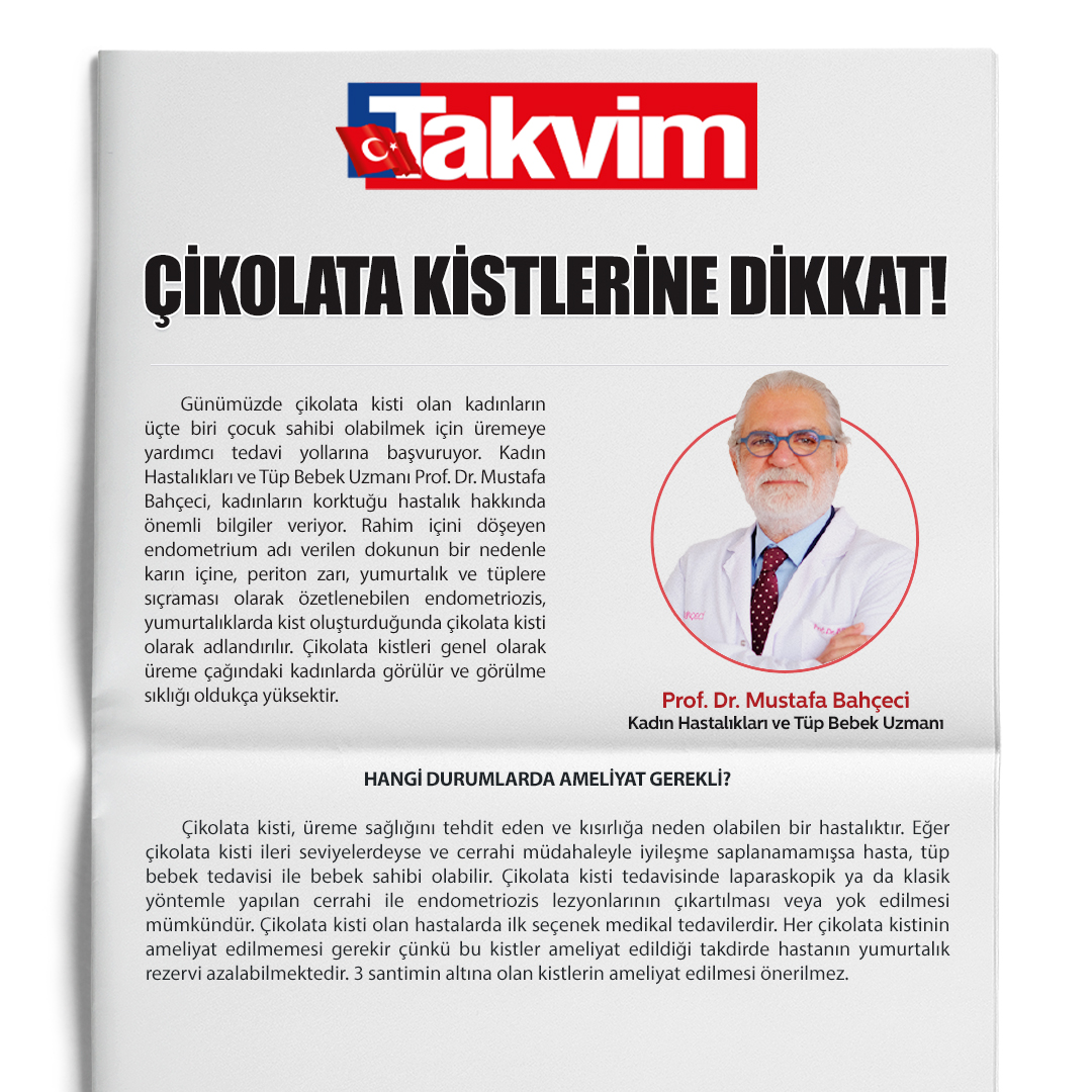 Çikolata Kistlerine Dikkat!