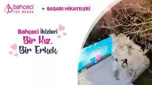 Bahçeci İkizleri Bir Kız ve Bir Erkek!