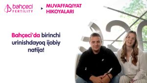 Bahçecida birinchi urinishdayoq ijobiy natija