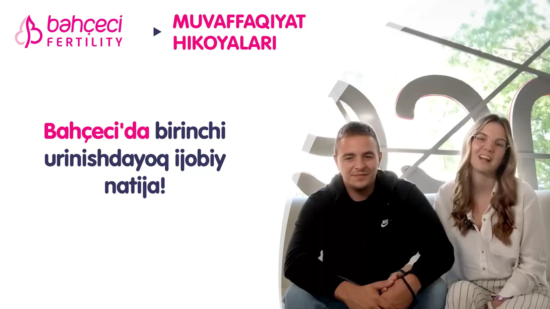 Bahçecida birinchi urinishdayoq ijobiy natija