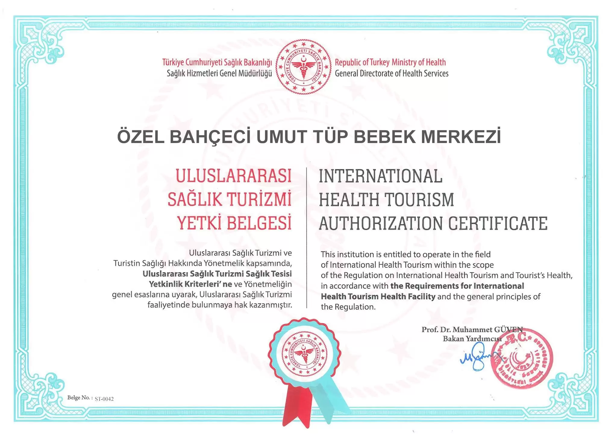 umuttupbebek Bahçeci Tüp Bebek Merkezi