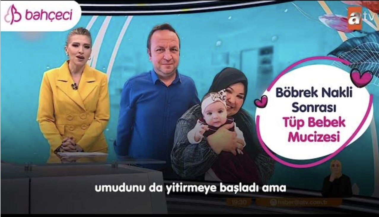 Böbrek Nakli Sonrası Tüp Bebek Mucizesi! | ATV Haber