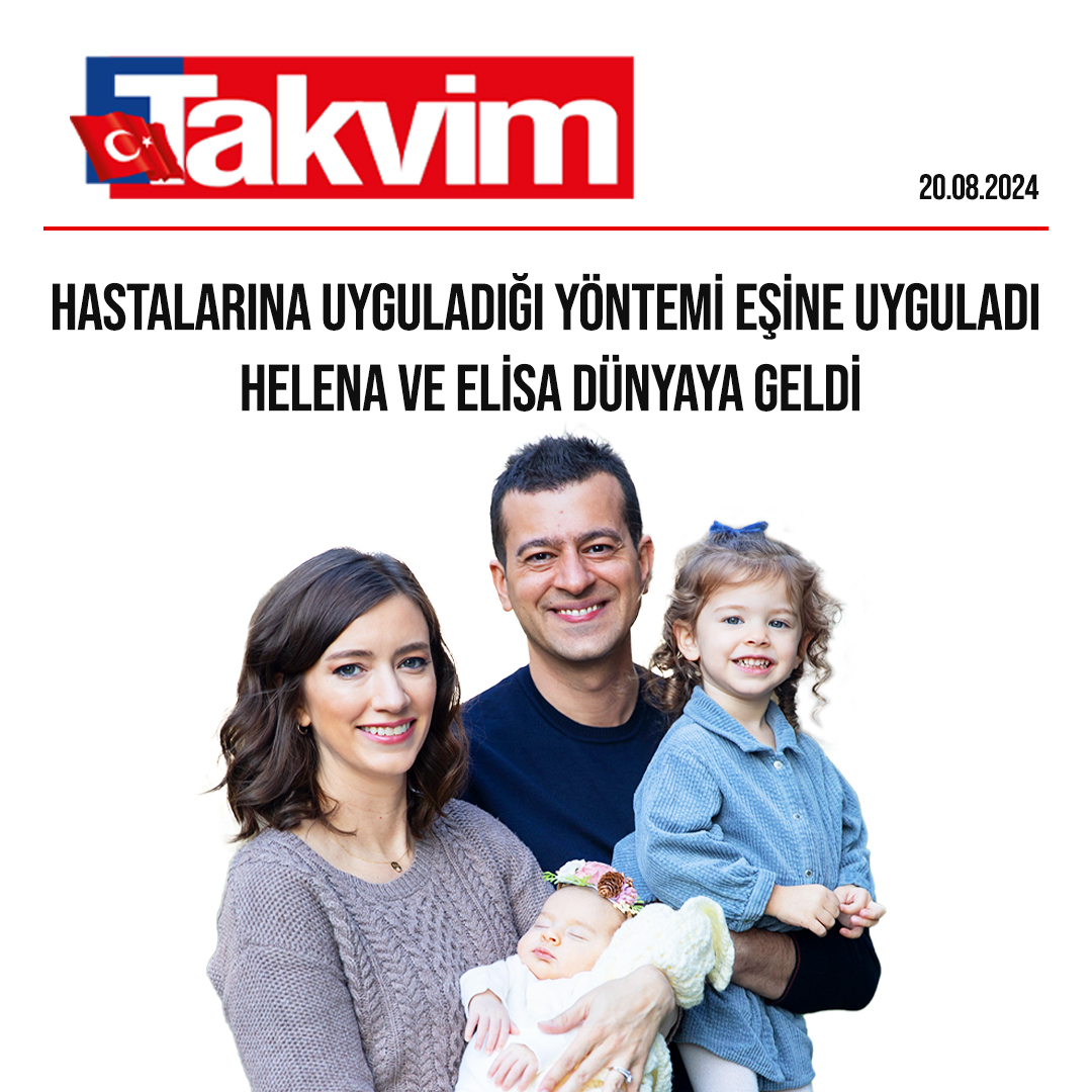 Hastalarına Uyguladığı Yöntemi Eşine Uyguladı, Helena ve Elisa Dünyaya Geldi!